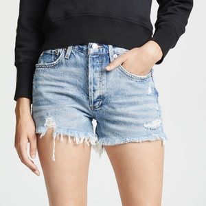 Agolde Parker vintage loose fit cutoff short